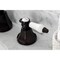 Kingston Brass KS4465BPL Widespread Bathroom Faucet with Brass Pop-Up, Oil Rubbed Bronze KS4465BPL - alternate 3